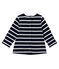 Blouse bébé fille rayure marinière bleu SMOKING/blanc MARSHMALLOW