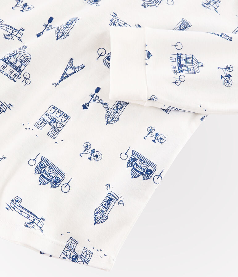 Set van meisjespyjama's van ribstof multicouleur