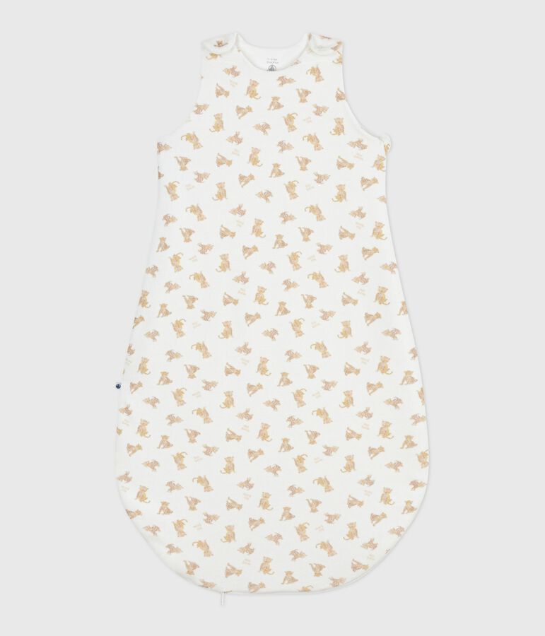 Gigoteuse b&eacute;b&eacute; en velours imprim&eacute; l&eacute;opard TOG 3 blanc/multicouleur