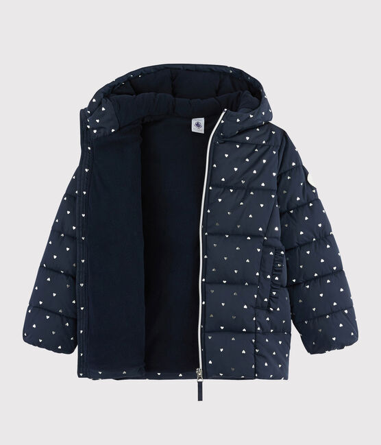 Donsjack kinderen blauw SMOKING/ ARGENT