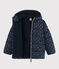 Donsjack kinderen blauw SMOKING/ ARGENT