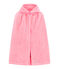 Peignoir bébé à rayure rose PETAL/blanc LAIT