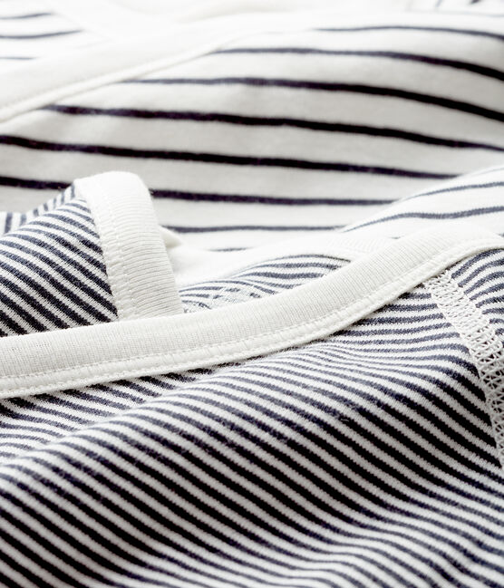 Set kimonorompertje en brassière baby van gebreide stof variante 1
