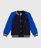 Baseballjasje van fleece voor jongens SMOKING/ CALVIN
