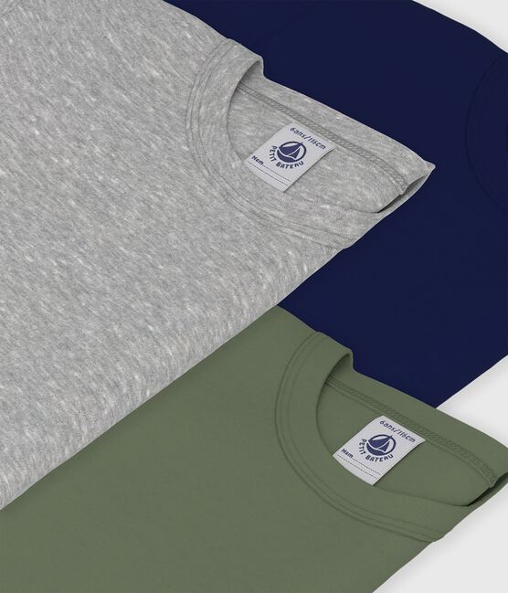 Lot de tee-shirts enfant en coton manches courtes uni variante 1