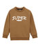 Sweat shirt enfant garçon marron BRINDILLE