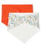 Lot de 2 bandanas-bavoirs bébé garçon variante 1