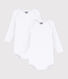 Set van 2 baby rompers met lange mouwen