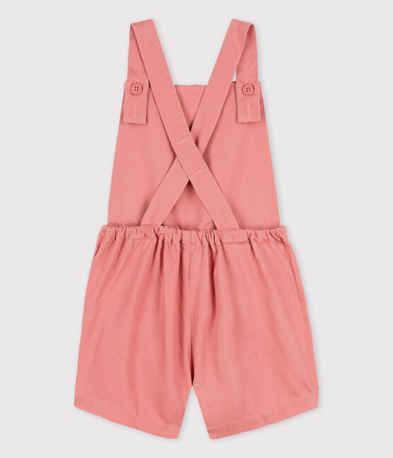 Combishort in lyocell voor meisje. roze PAPAYE
