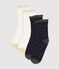 Lot de 2 paires de chaussettes enfant fille variante 2