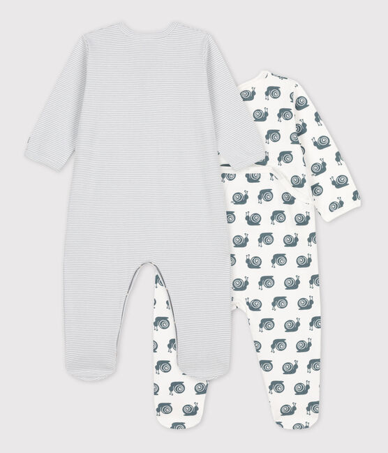 Lot de 2 dors bien escargot bébé en coton variante 1