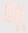Pyjama snugfit imprimé princesses petite fille en coton rose FLEUR/blanc MULTICO