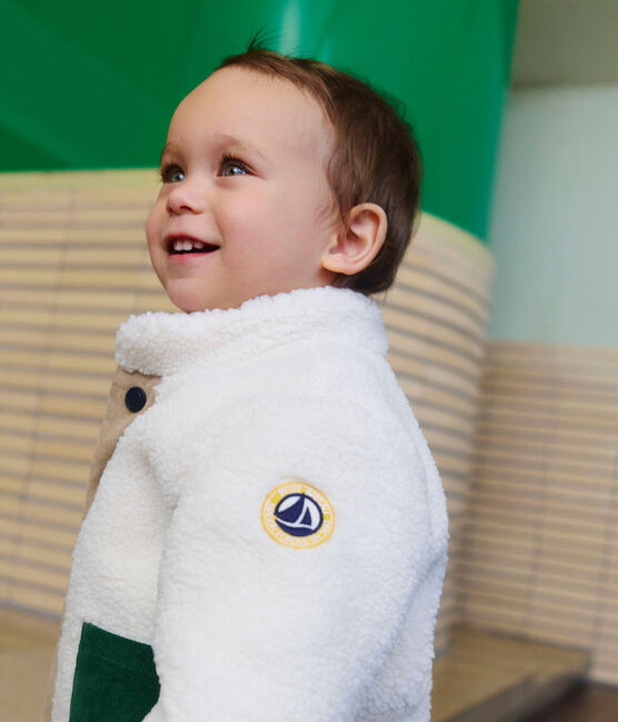 Manteau bébé en sherpa MILK/ MULTICO