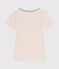 Katoenen T-shirt met korte mouw voor kinderen beige PANACOTTA