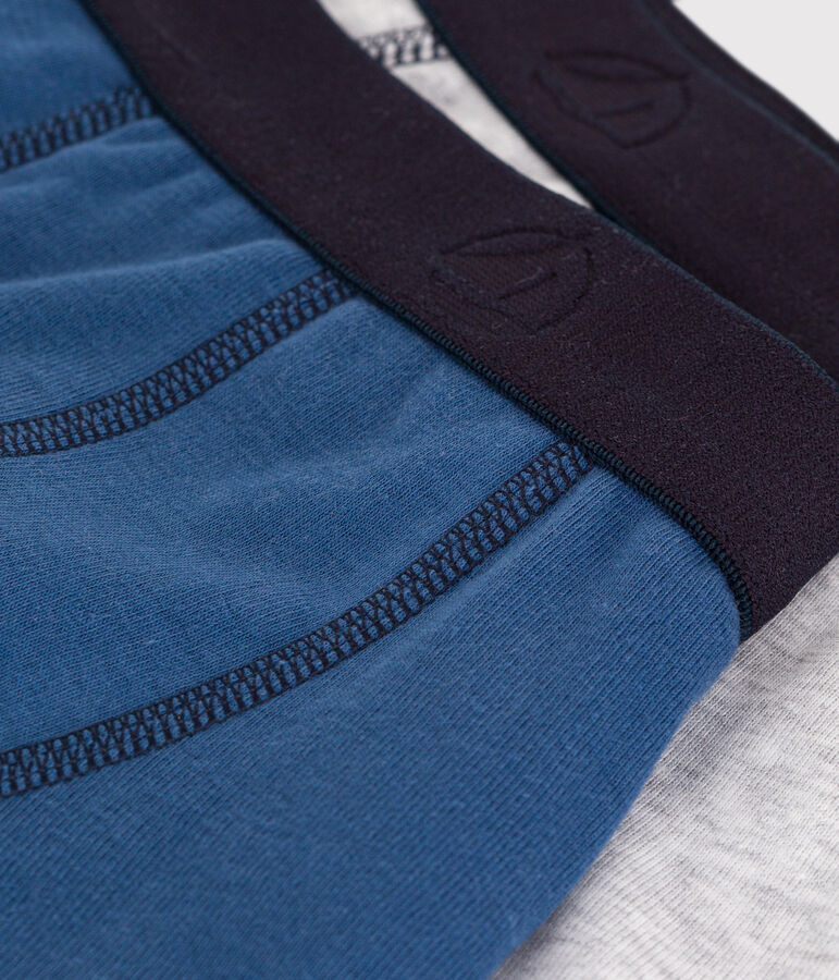Set met 2 katoenen boxershorts voor kinderen multicouleur