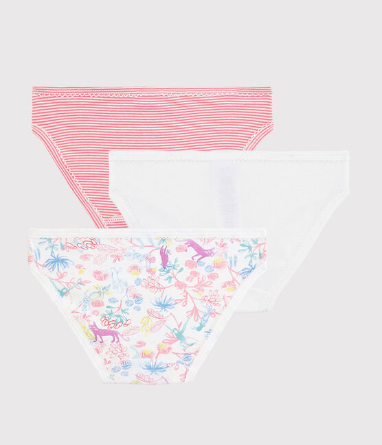 Set van 3 jungle slipjes voor meisjes variante 1