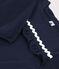 T-shirt met lange mouwen uit katoen voor meisjes blauw SMOKING