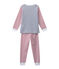 Pyjama garçon rayé blanc ECUME/blanc MULTICO