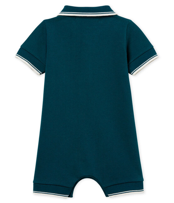 Combicourt polo bébé garçon vert PINEDE