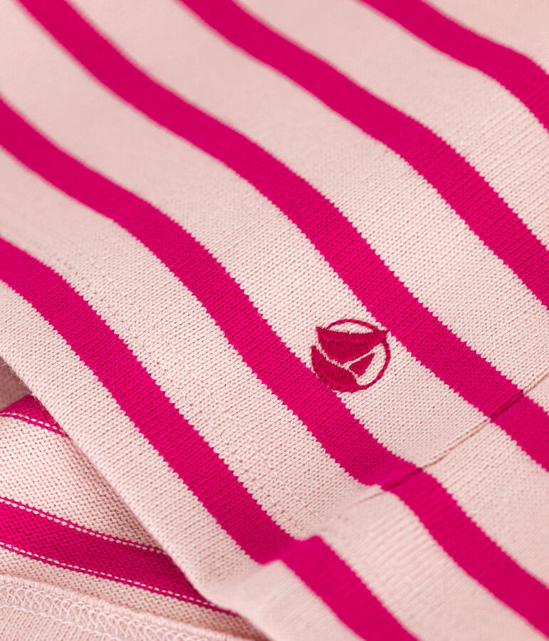 Marini&egrave;re boutonn&eacute;e en coton Femme rose/rose