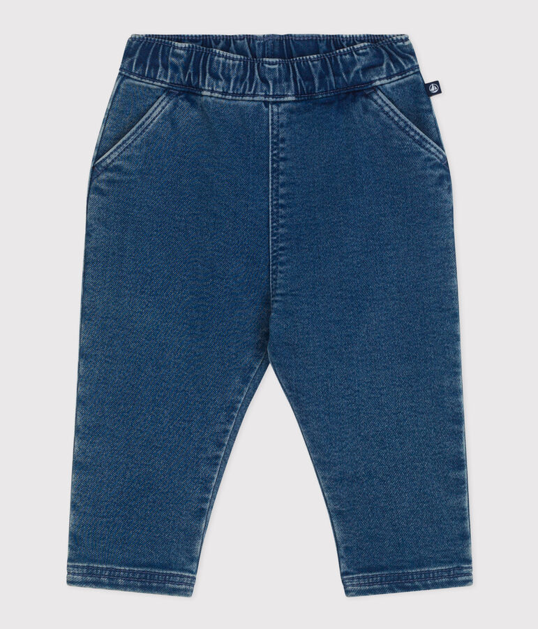 Jean en denim b&eacute;b&eacute; bleu