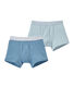 Lot de 2 boxers garçon unis
