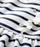 Robe manches longues bébé fille blanc MARSHMALLOW/bleu SMOKING
