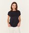 Sea Island T-shirt met korte mouwen vrouwen blauw MARINE