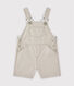 Korte salopetteshort voor babyjongens
