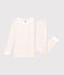 Pyjama ajusté en coton imprimé fleur enfant MARSHMALLOW/ PANTY