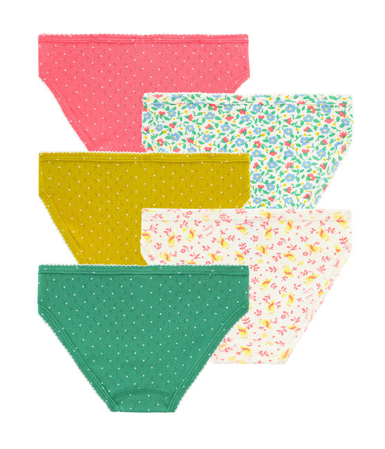 Lot de 5 culottes petite fille variante 1
