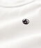 Tee-shirt en coton bébé blanc MARSHMALLOW