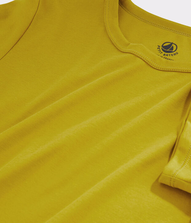 Katoenen damesshirt Sea island groen