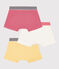 Lot de 3 boxers Petit Bateau X Snoopy en coton petit garçon variante 1