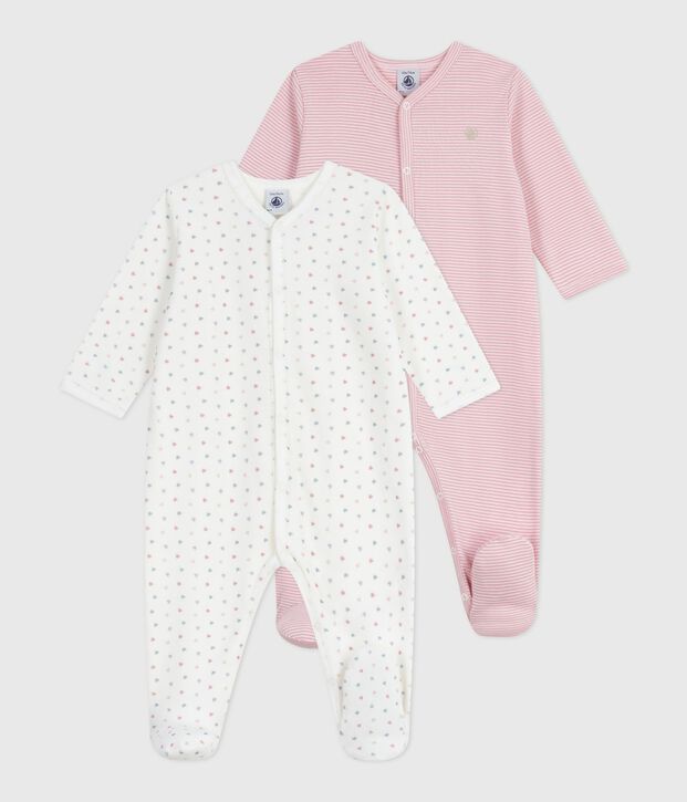 Lot de pyjamas b&eacute;b&eacute; en coton imprim&eacute; multicouleur