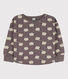 Sweatshirt imprimé en molleton enfant fille / garçon