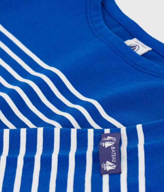 Katoenen marinetruitje voor kinderen blauw OLYMPIC/ MILK