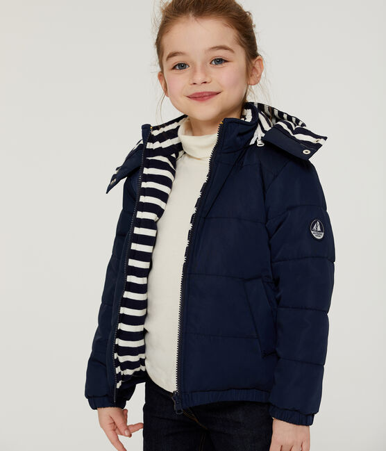 Doudoune enfant mixte bleu SMOKING