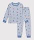 blauw/multicouleur
