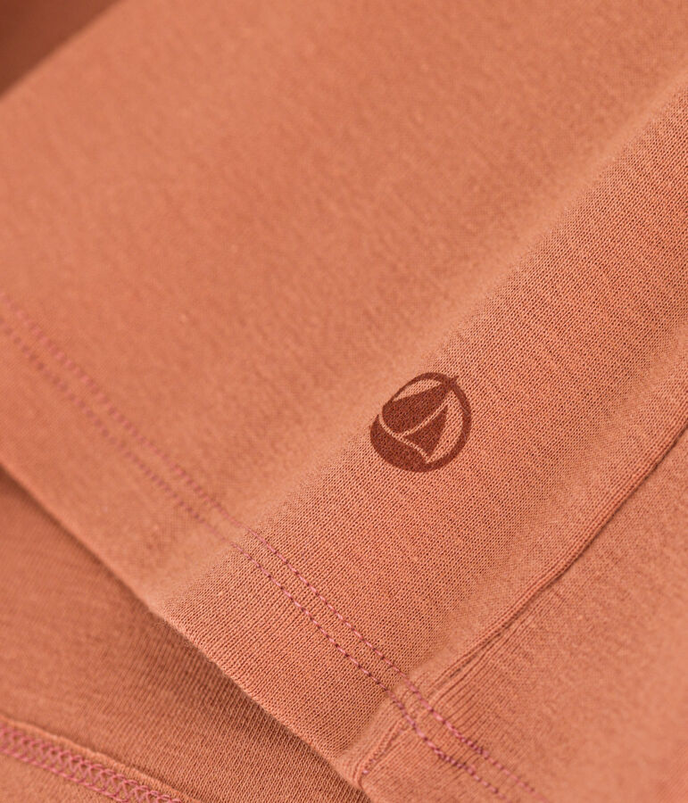 L'ICONIQUE, dames-T-shirt met ronde hals in katoen roze