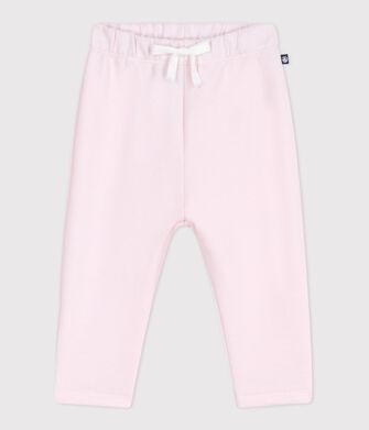 Effen katoenen joggingbroek voor baby's