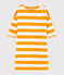 Robe rayée Femme jaune TEHONI/blanc MARSHMALLOW