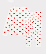 wit MARSHMALLOW/rood TERKUIT