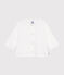 Blouse en coton piqué bébé blanc ECUME