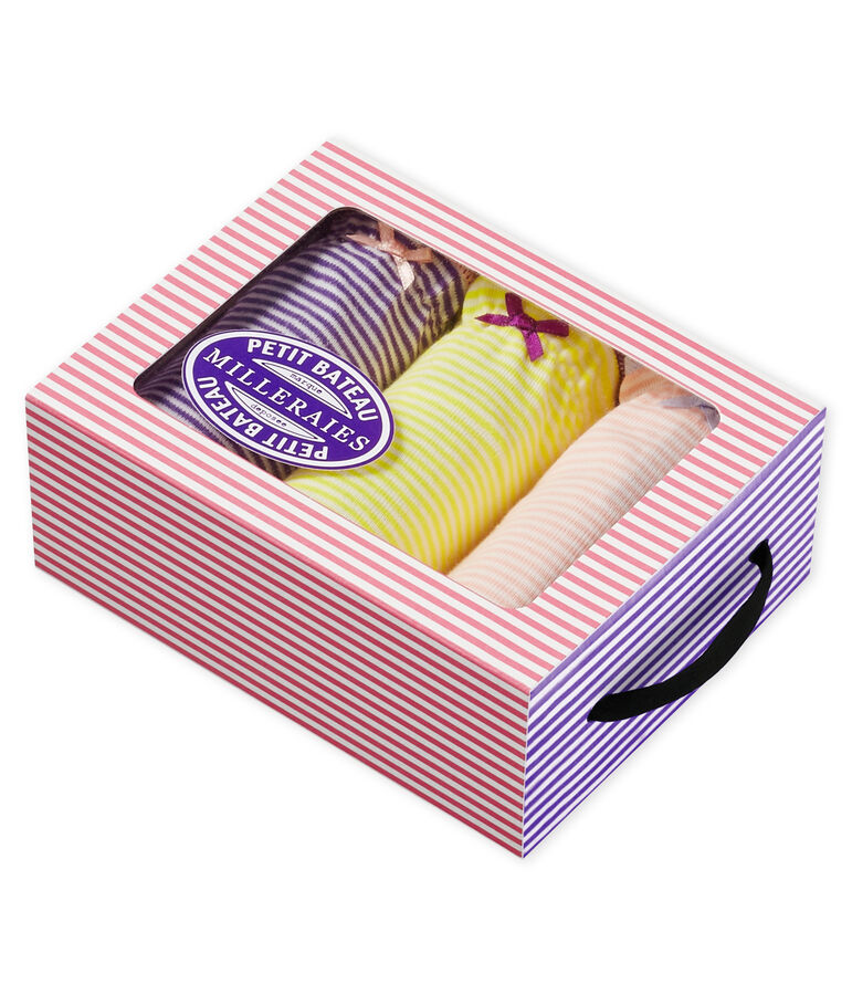 Set 3 onderbroeken vrouwen multicouleur