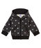 Sweatshirt à capuche bébé garçon imprimé noir CITY/gris GRIS
