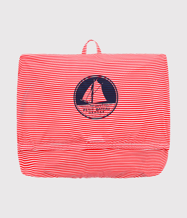 Uniseks korte windstopper roze GROSEILLER/wit MARSHMALLOW