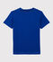 Jersey T-shirt met korte mouwen voor jongens blauw SURF