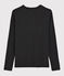 T-shirt iconique col V Femme gris CITY CHINE