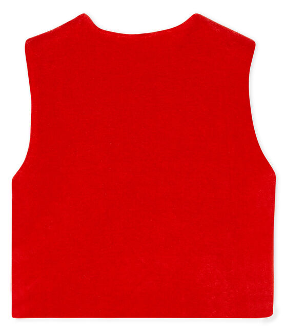 Gilet sans manches bébé garçon rouge TERKUIT